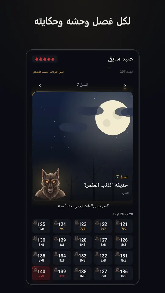 لكل فصل وحشه وحكايته